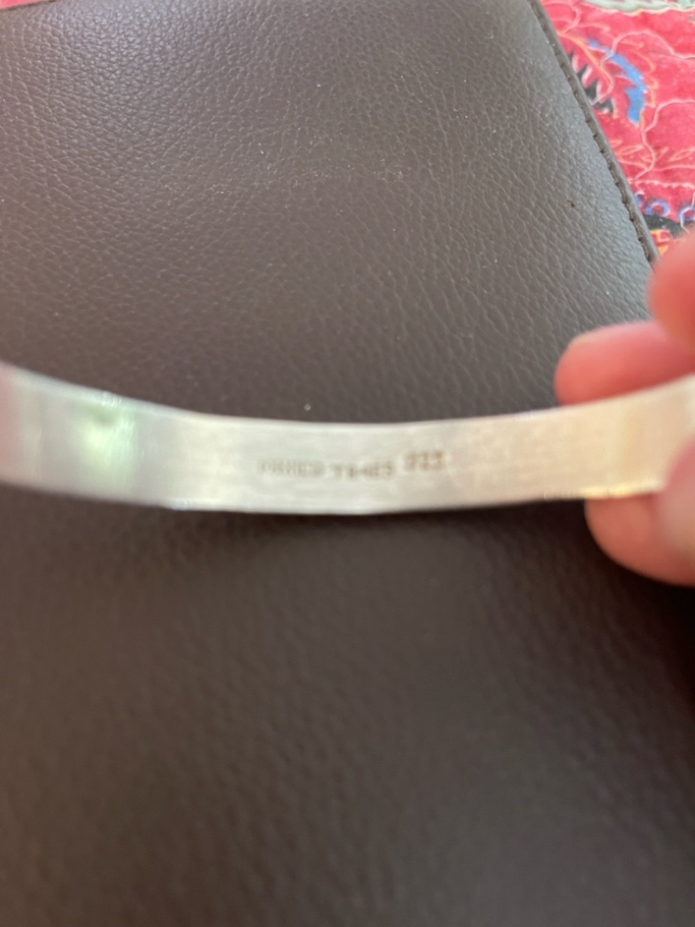 Vintage Mexico TR-169 925 Silver Bracelet - Picture 2 of 5